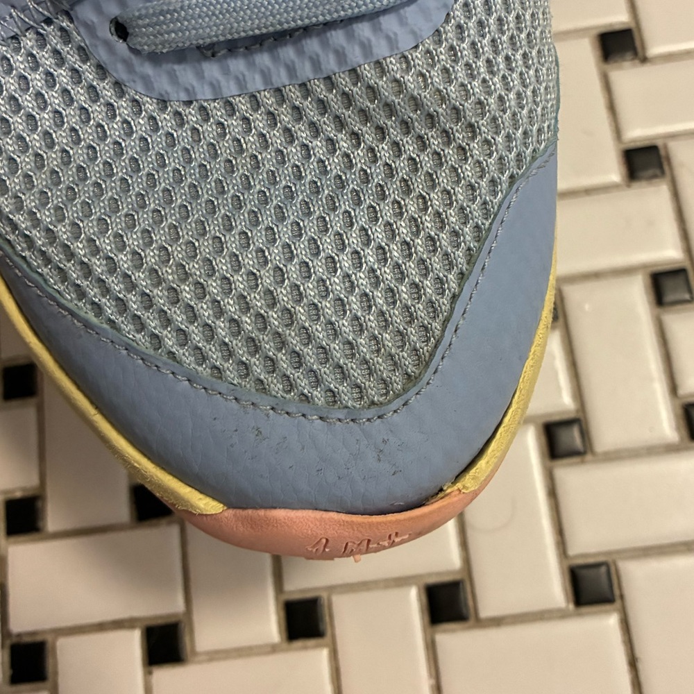Nike Athletic Shoes - Light Blue and Yellow - Picture 3 of 5